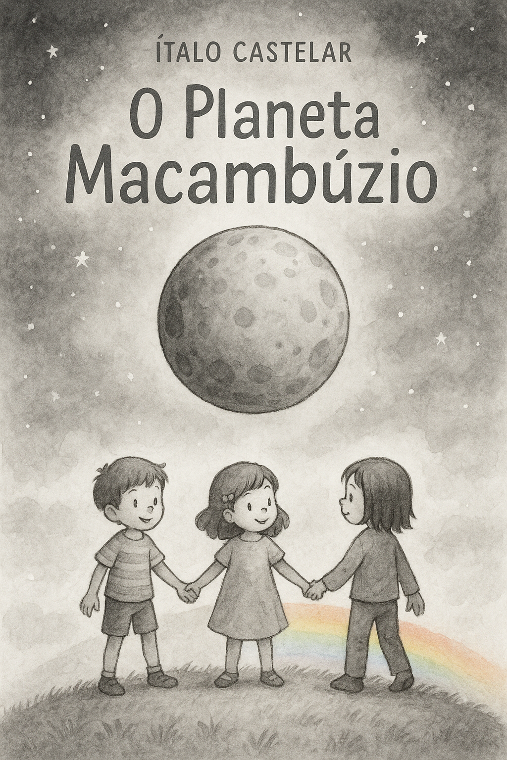 Capa do livro O Planeta Macambúzio, de Ítalo Castelar