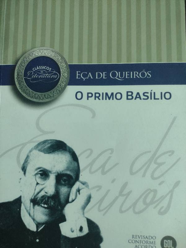 Capa do livro O primo Brasílio, de Eça de Queirós