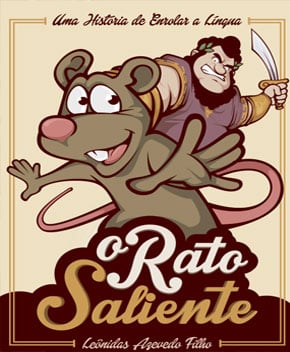 Capa do livro O Rato Saliente, de Leônidas Filho