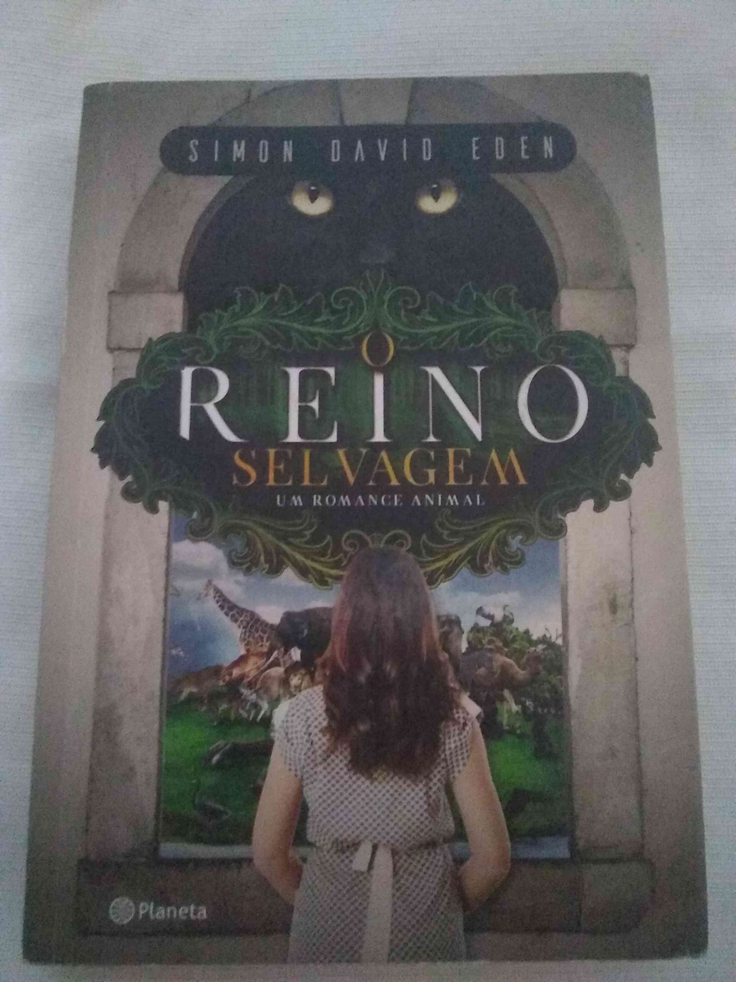 Capa do livro O reino selvagem, de Simon david eden