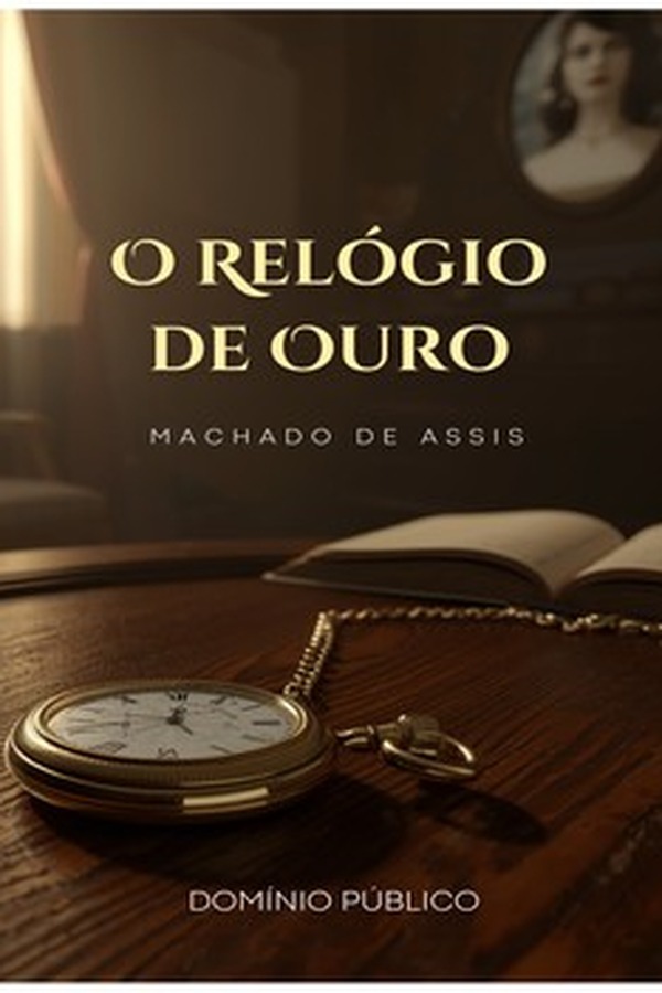 Capa do livro O Relógio de Ouro, de Machado de Assis