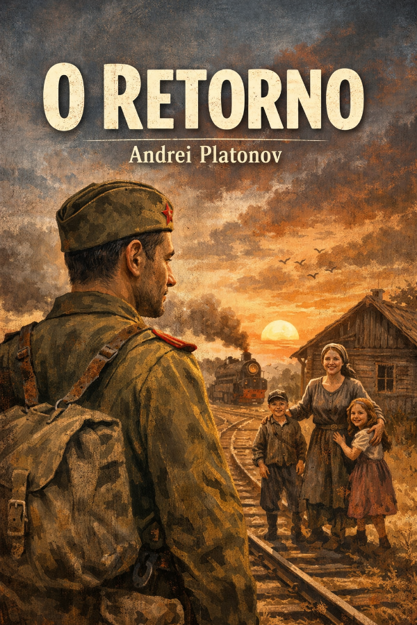 Capa do livro O Retorno, de Andrei Platonov