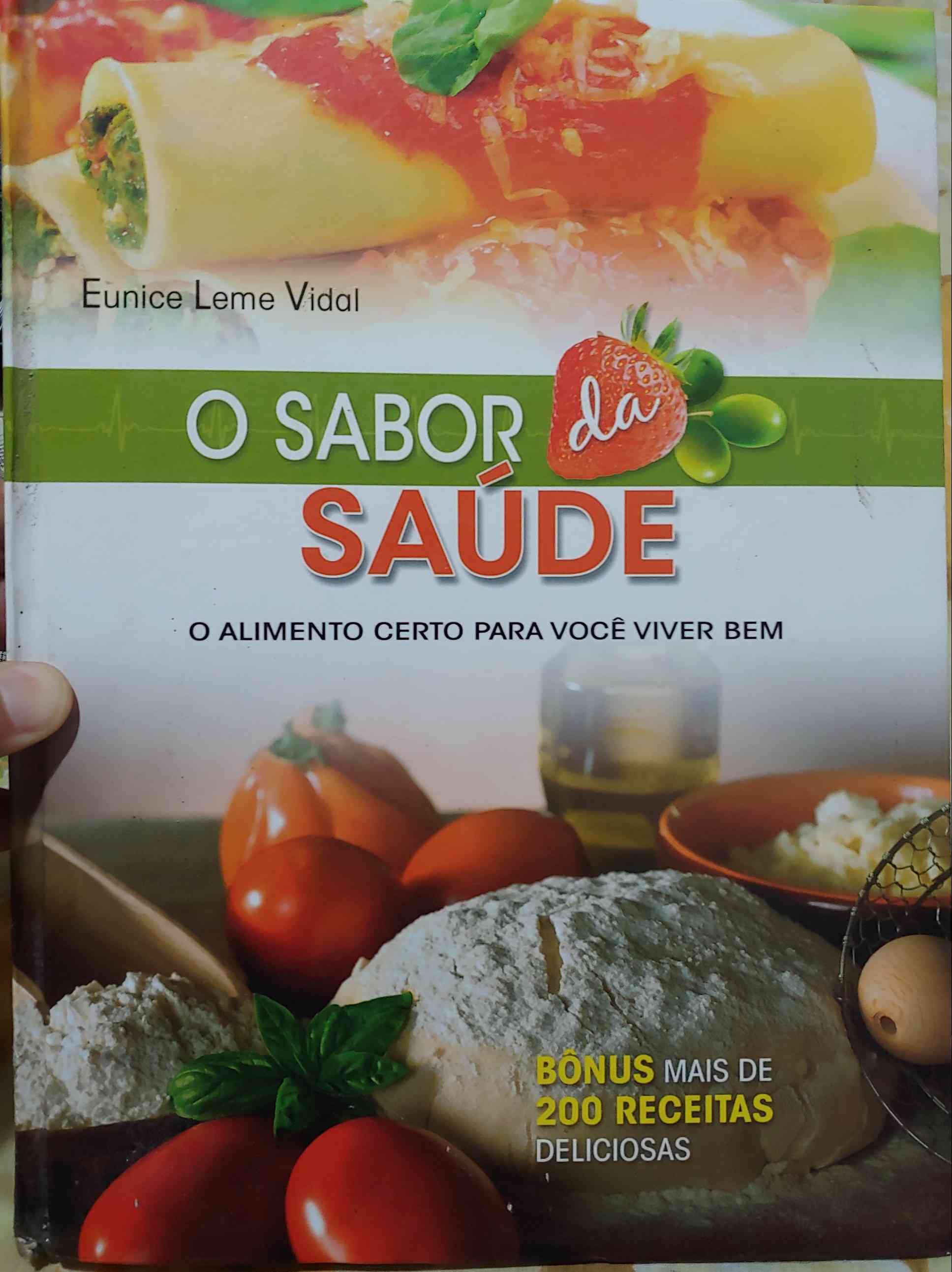 Capa do livro O Sabor da Saúde, de Eunice Leme Vidal