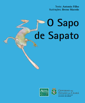 Capa do livro O Sapo de Sapato, de Antonio Filho