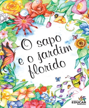 Capa do livro O Sapo e o Jardim Florido, de Luís Pascoal