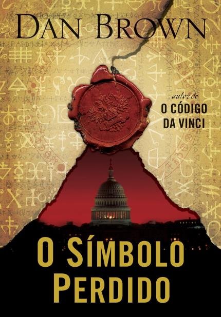 Capa do livro O Símbolo Perdido, de Dan Brown