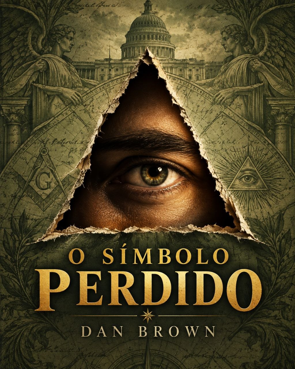 Capa do livro O Símbolo Perdido, de Dan Brown