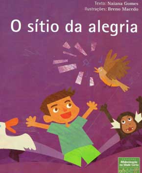 Capa do livro O Sítio da Alegria, de Naiana Gomes