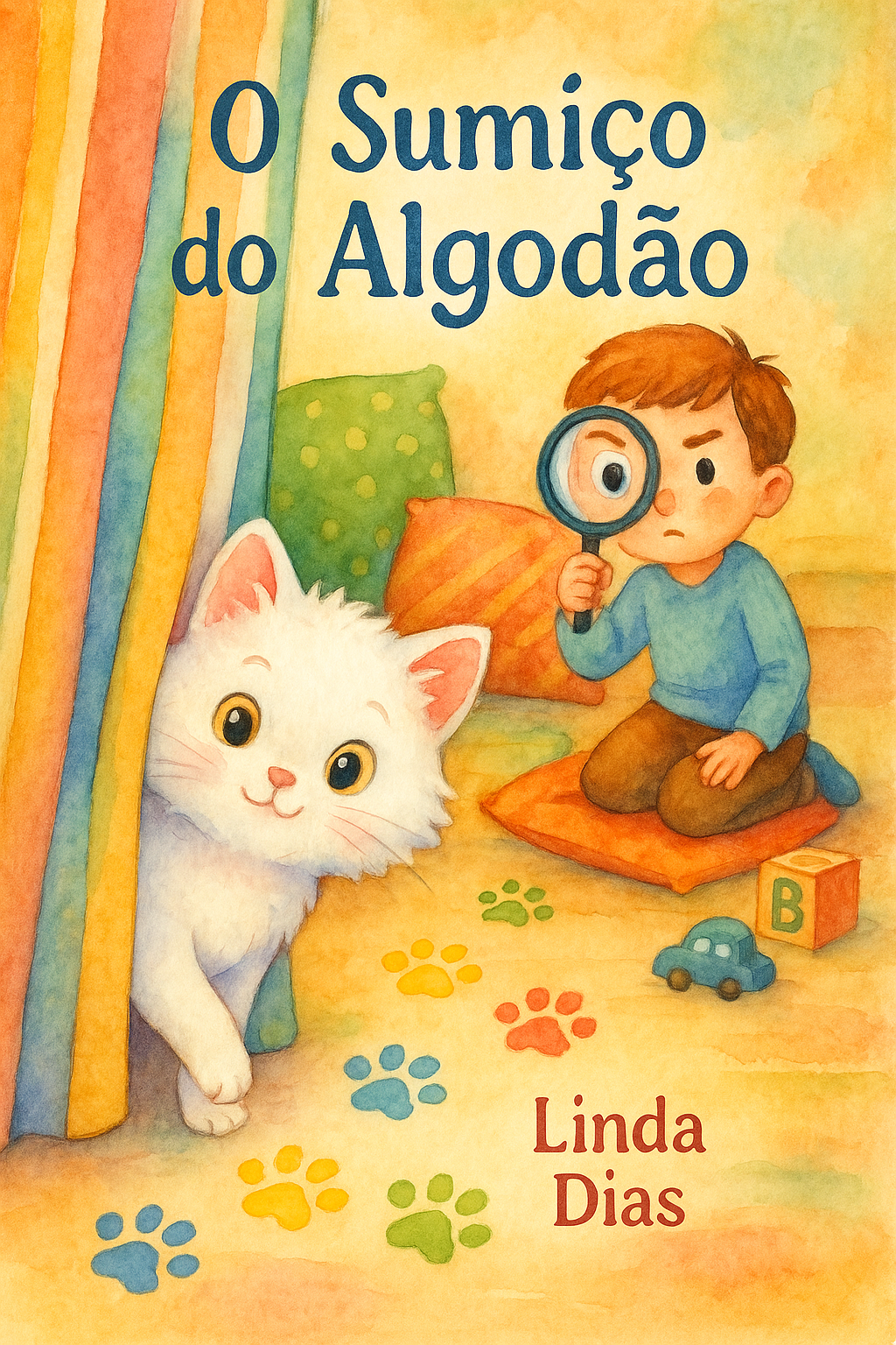 Capa do livro O Sumiço do Algodão, de Linda Dias