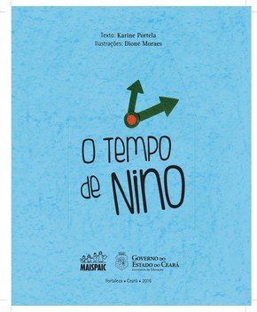 Capa do livro O Tempo de Nino, de Karine Portela