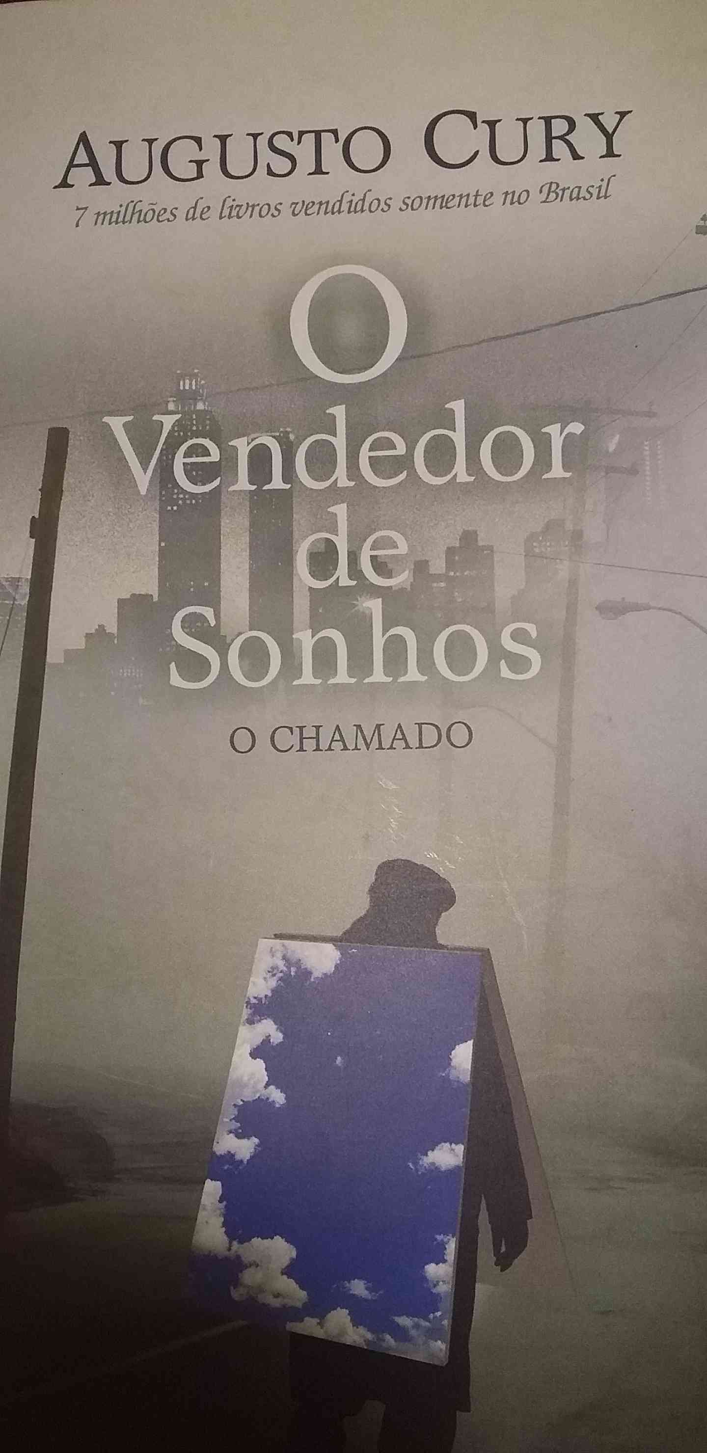 Capa do livro O vendedor de sonhos, de Augusto Curry