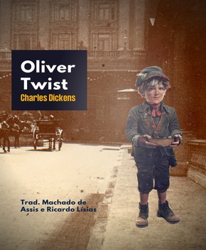 Capa do livro Oliver Twist, de Charles Dickens