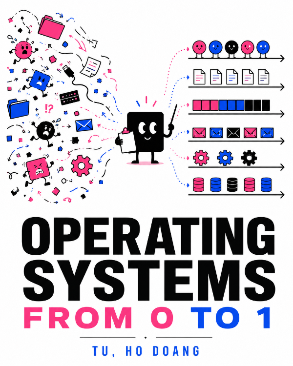 Capa do livro Operating Systems: From 0 to 1, de Tu, Ho Doang