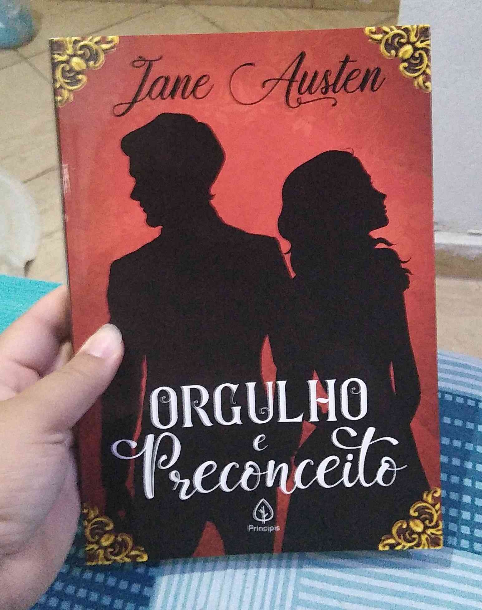 Capa do livro Orgulho e preconceito, de Jane Austen