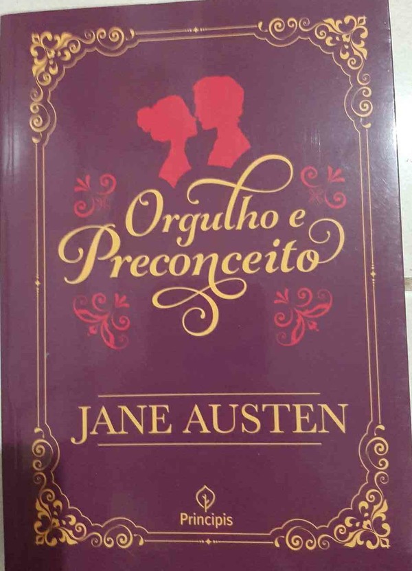 Capa do livro Orgulho e Preconceito, de Jane Austen