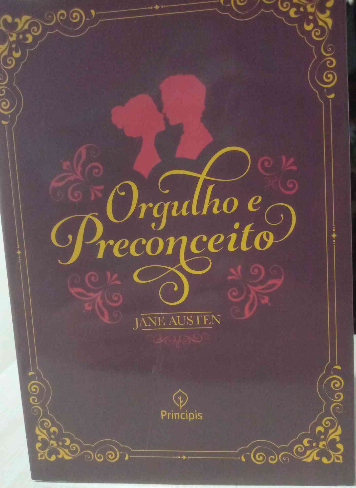 Capa do livro Orgulho e preconceito , de Jane Austen