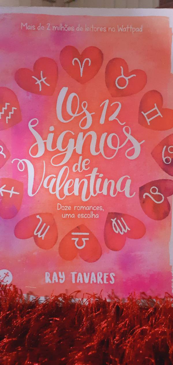 Capa do livro Os Doze Signos de Valentina +14, de Ray Tavares
