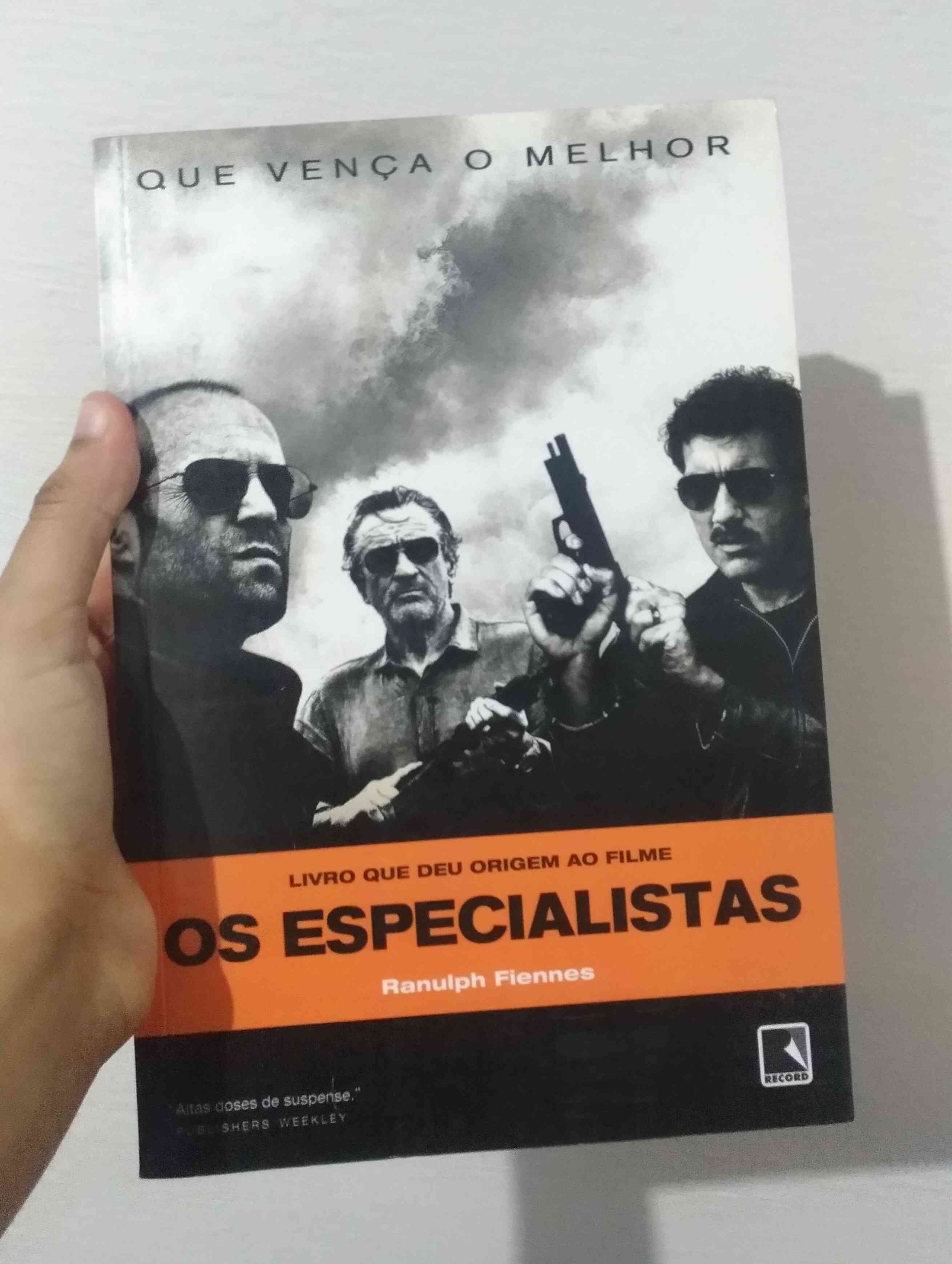 Capa do livro os especialistas, de ranulph fiennes