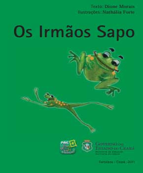 Capa do livro Os Irmãos Sapo, de Dione Morais