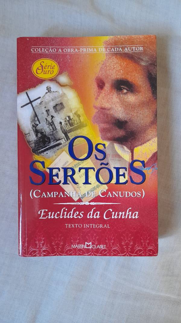 Capa do livro Os sertões, de Euclides da cunha