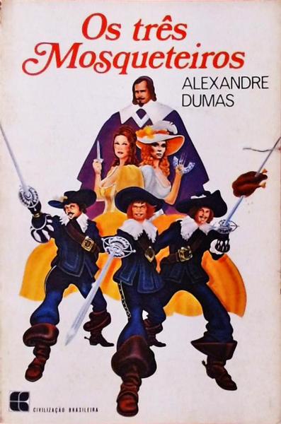 Capa do livro Os Três Mosqueteiros, de Alexandre Dumas