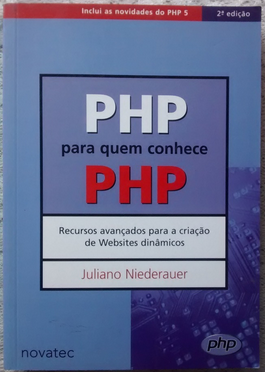Capa do livro PHP para quem conhece PHP - 2ª Edição, de Juliano Niederauer