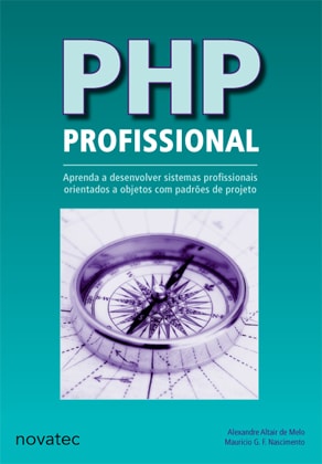 Capa do livro PHP Profissional, de Alexandre Altair de Melo e Mauricio G. F. Nascimento