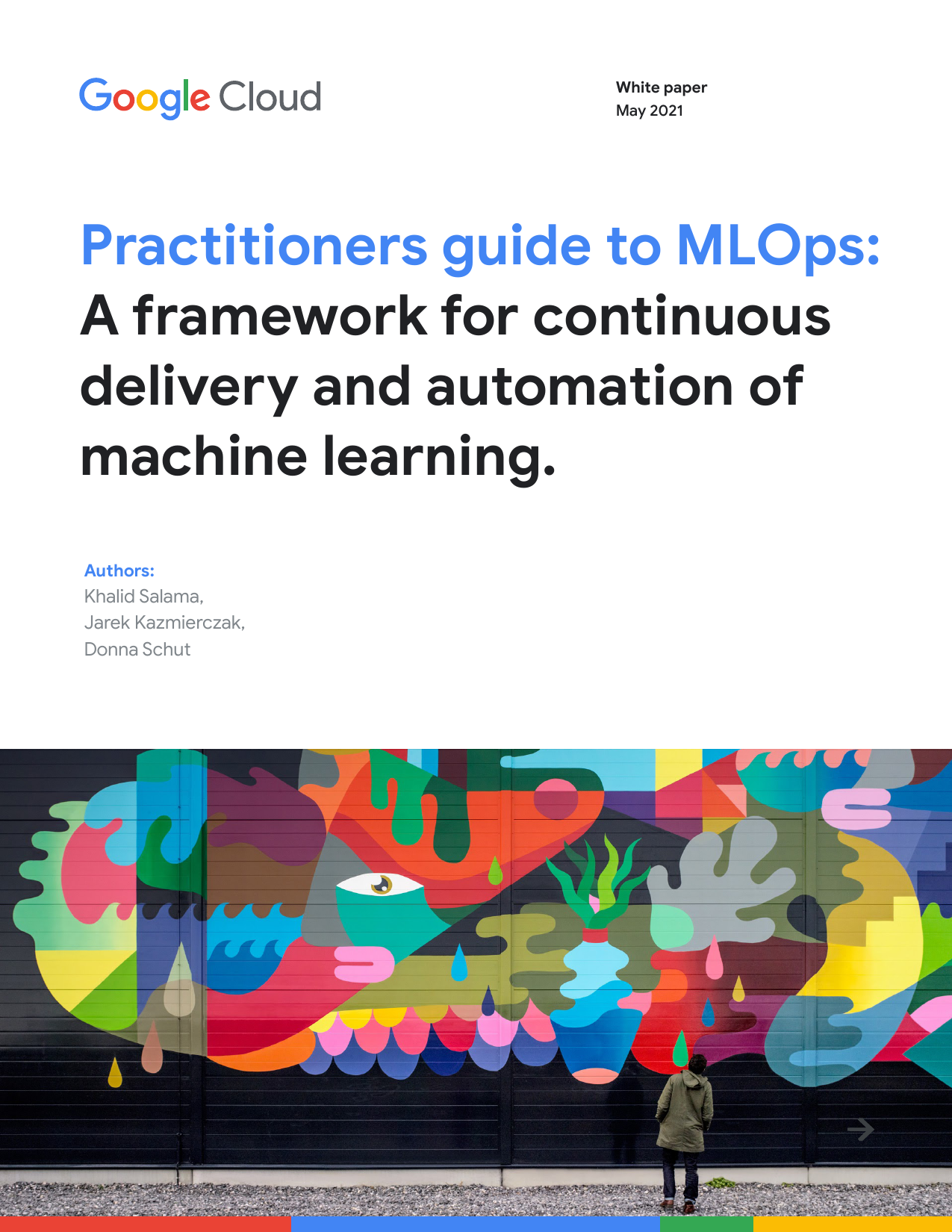 Capa do livro Practitioners guide to MLOps, de Khalid Samala, Jarek Kazmierczak, Donna Schut