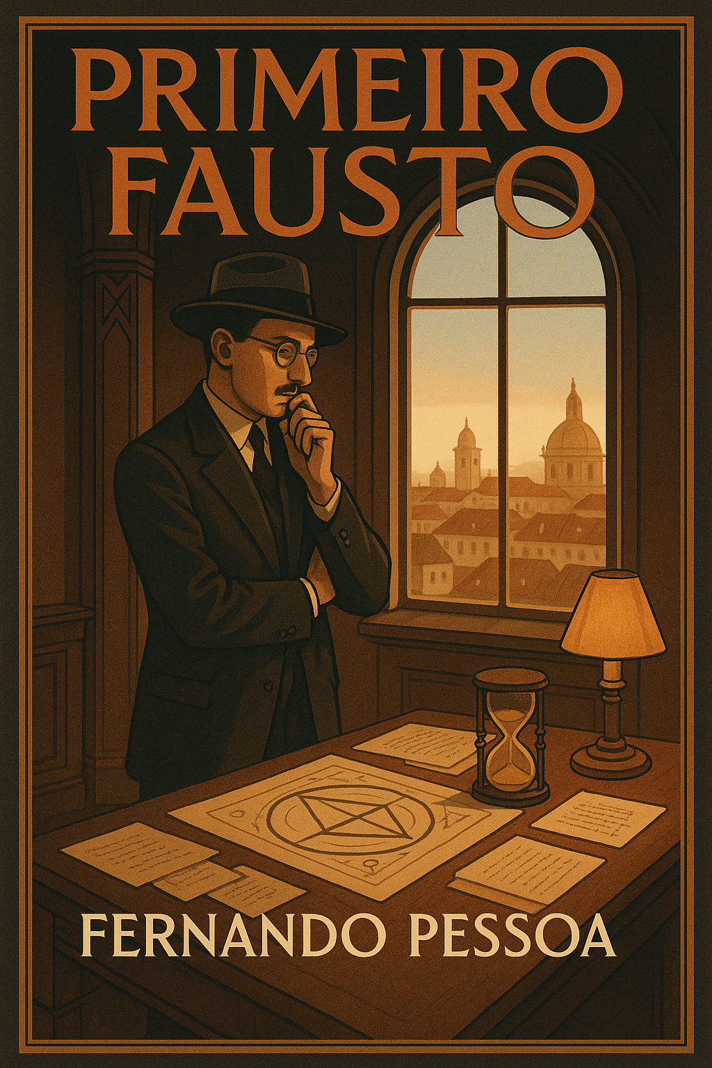 Capa do livro Primeiro Fausto, de Fernando Pessoa