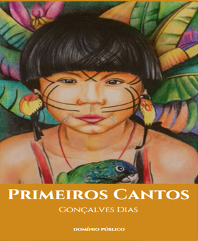 Capa do livro Primeiros Cantos, de Gonçalves Dias