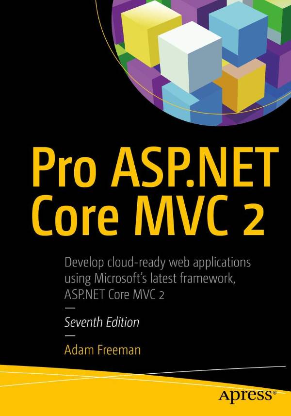 Capa do livro Pro ASP.NET Core MVC 2 (7th ed), de Adam Freeman