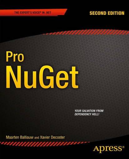 Capa do livro Pro NuGet, de Maarten Balliauw, Xavier Decoster