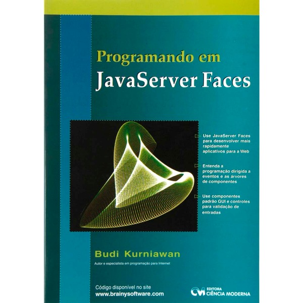 Capa do livro programando em javaServer Faces, de Budi Kurniawan
