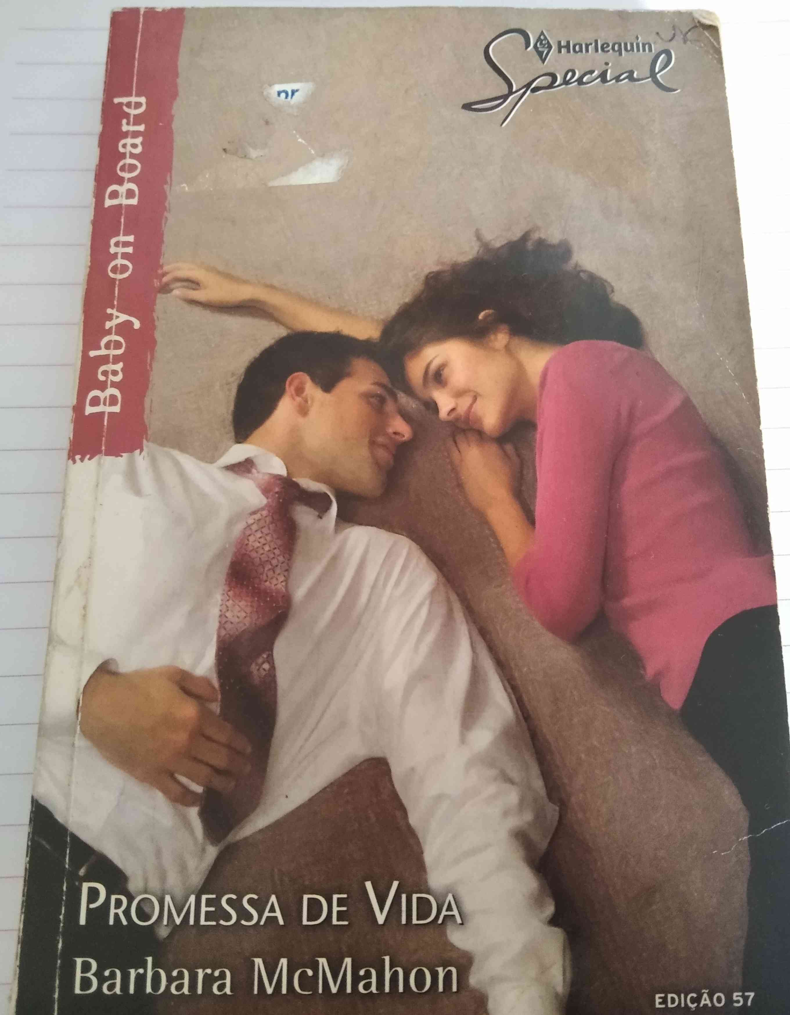 Capa do livro Promessa de vida, de Barbara McMahon