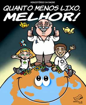 Capa do livro Quanto Menos Lixo, Melhor!, de Vários Autores