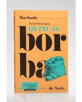 Capa do livro Quicas Borba, de Machado de Assis