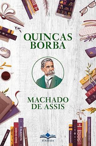 Capa do livro Quincas Borba, de Machado de Assis