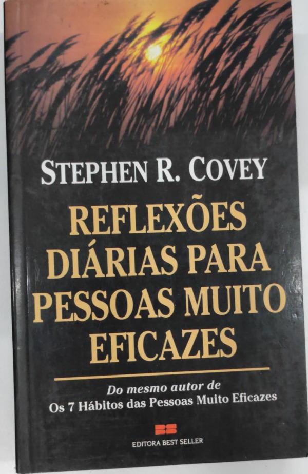 Capa do livro REFLEXÕES DIÁRIAS PARA PESSOAS MUITO EFICAZES, de STEPHEN R. COVEY