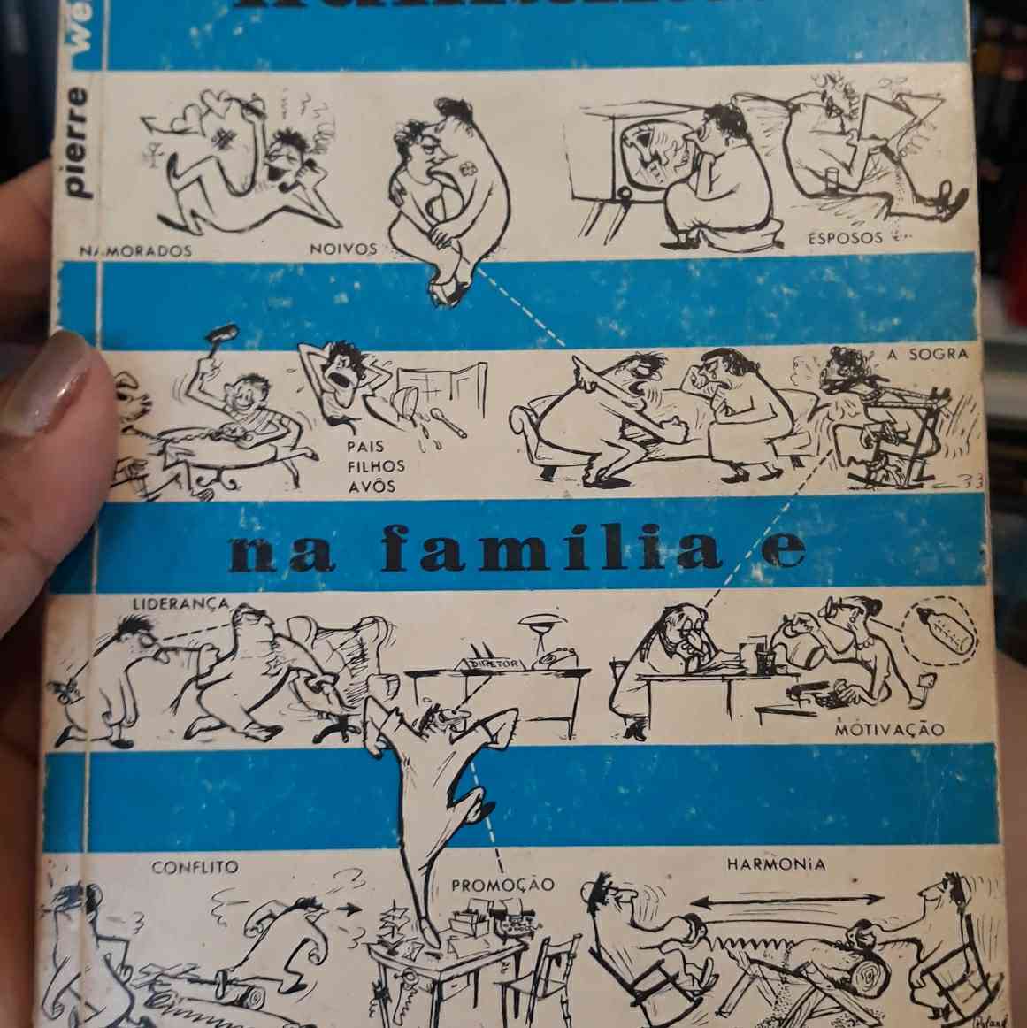 Capa do livro Relações Humanas no trabalho, de Pierre weil