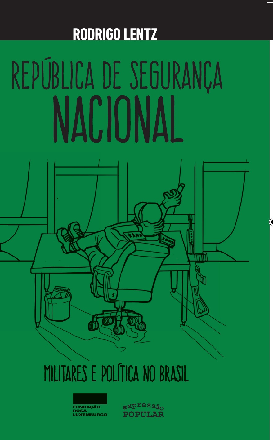 Capa do livro República de Segurança Nacional, de Rodrigo Lentz