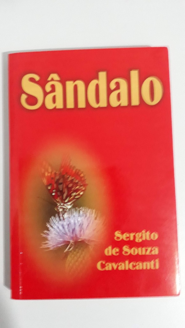 Capa do livro Sândalo, de Sergito de Souza Cavalcanti