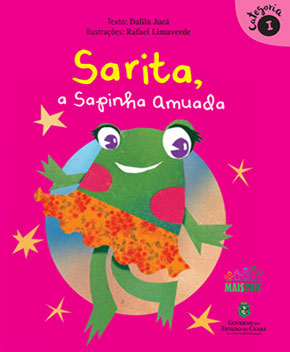 Capa do livro Sarita, a Sapinha Amuada, de Dalila Jucá