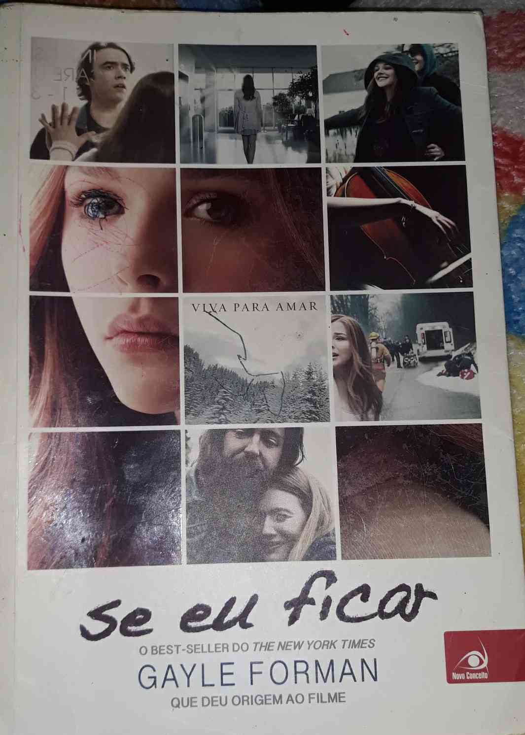 Capa do livro Se eu ficar, de Gayle forman