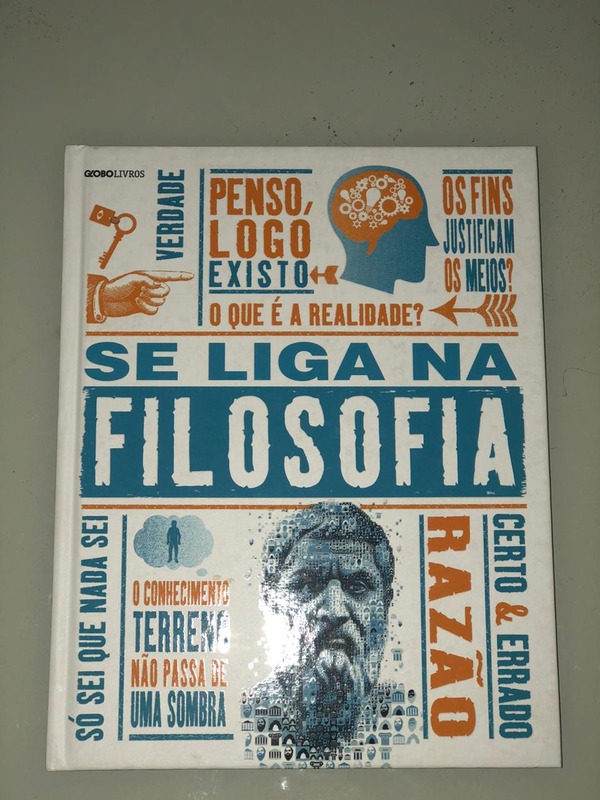 Capa do livro Se liga na filosofia, de Marcus Weeks