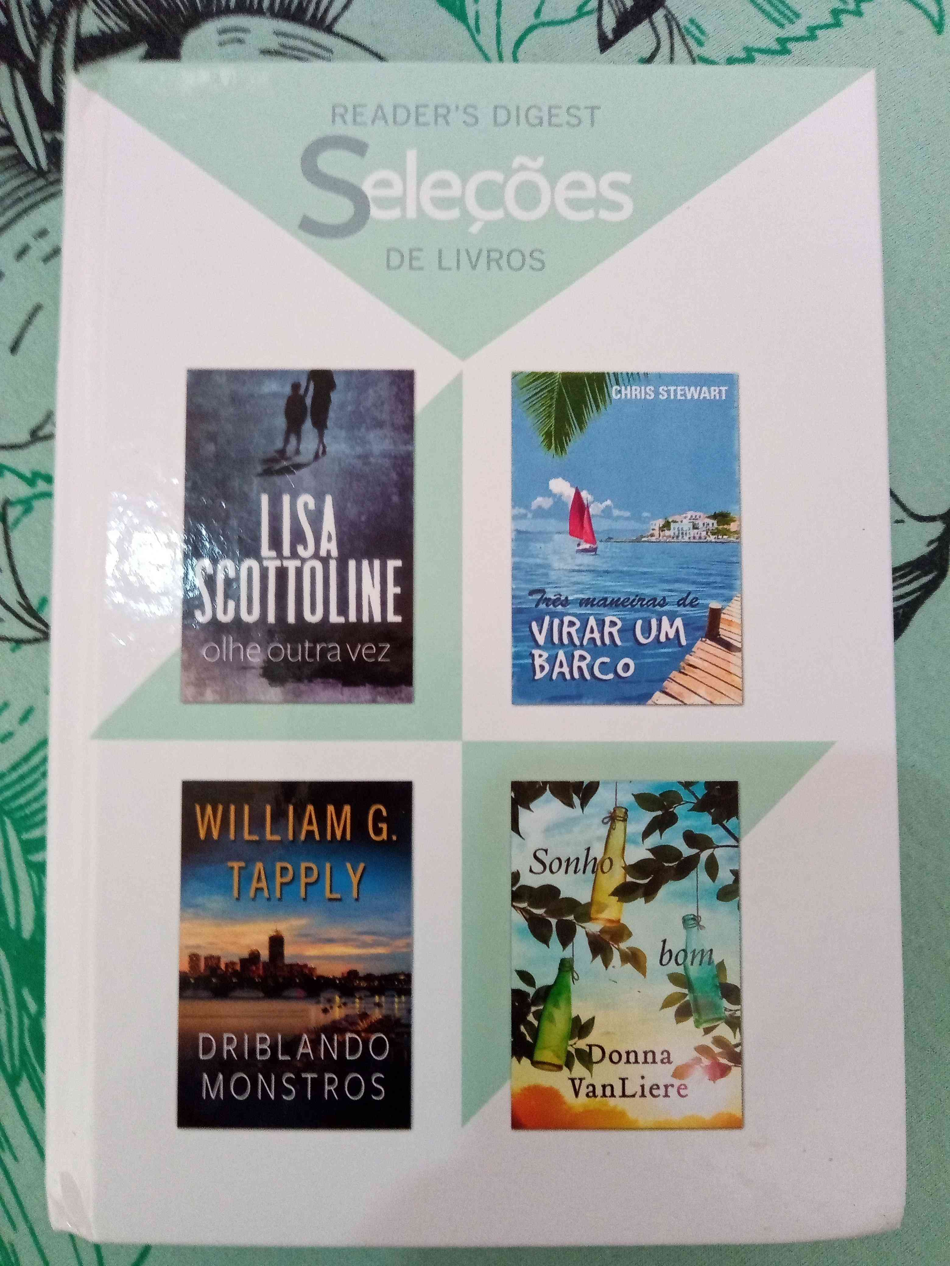 Capa do livro Seleções de livros, de Lisa Scottoline; Chris Stewart; William G.Tapply e Donna VanLiere