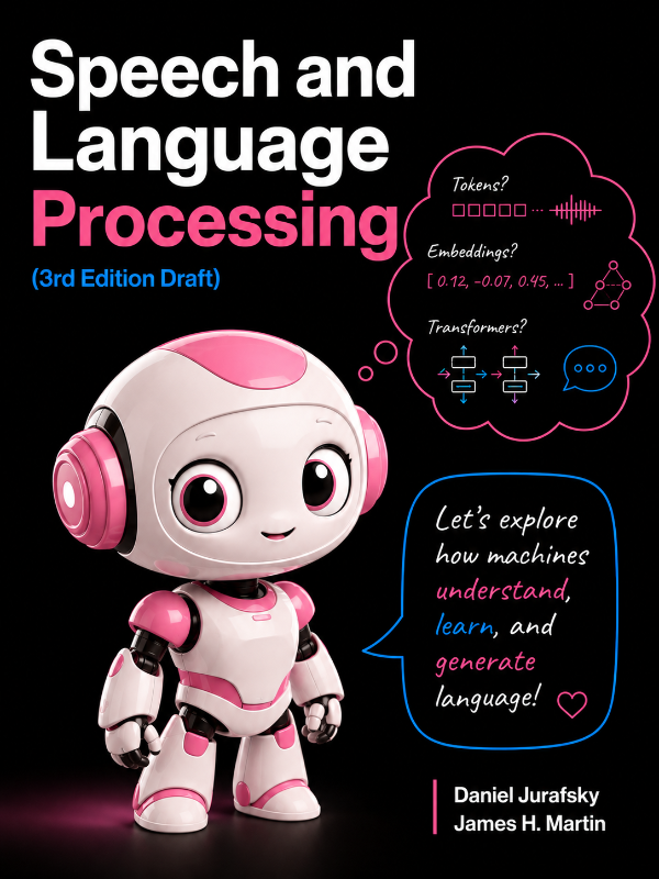 Capa do livro Speech and Language Processing (3rd Edition Draft), de Daniel Jurafsky, James H. Martin