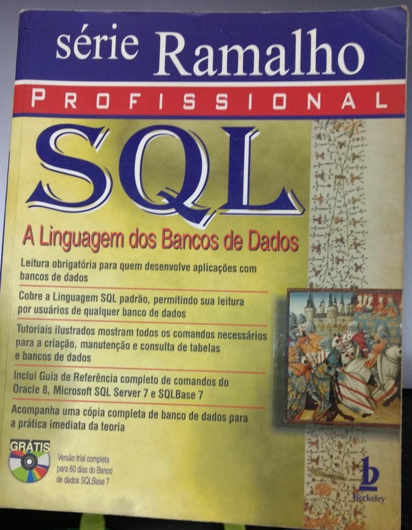 Capa do livro Sql: a Linguagem dos Bancos de Dados, de Série Ramalho Profissional