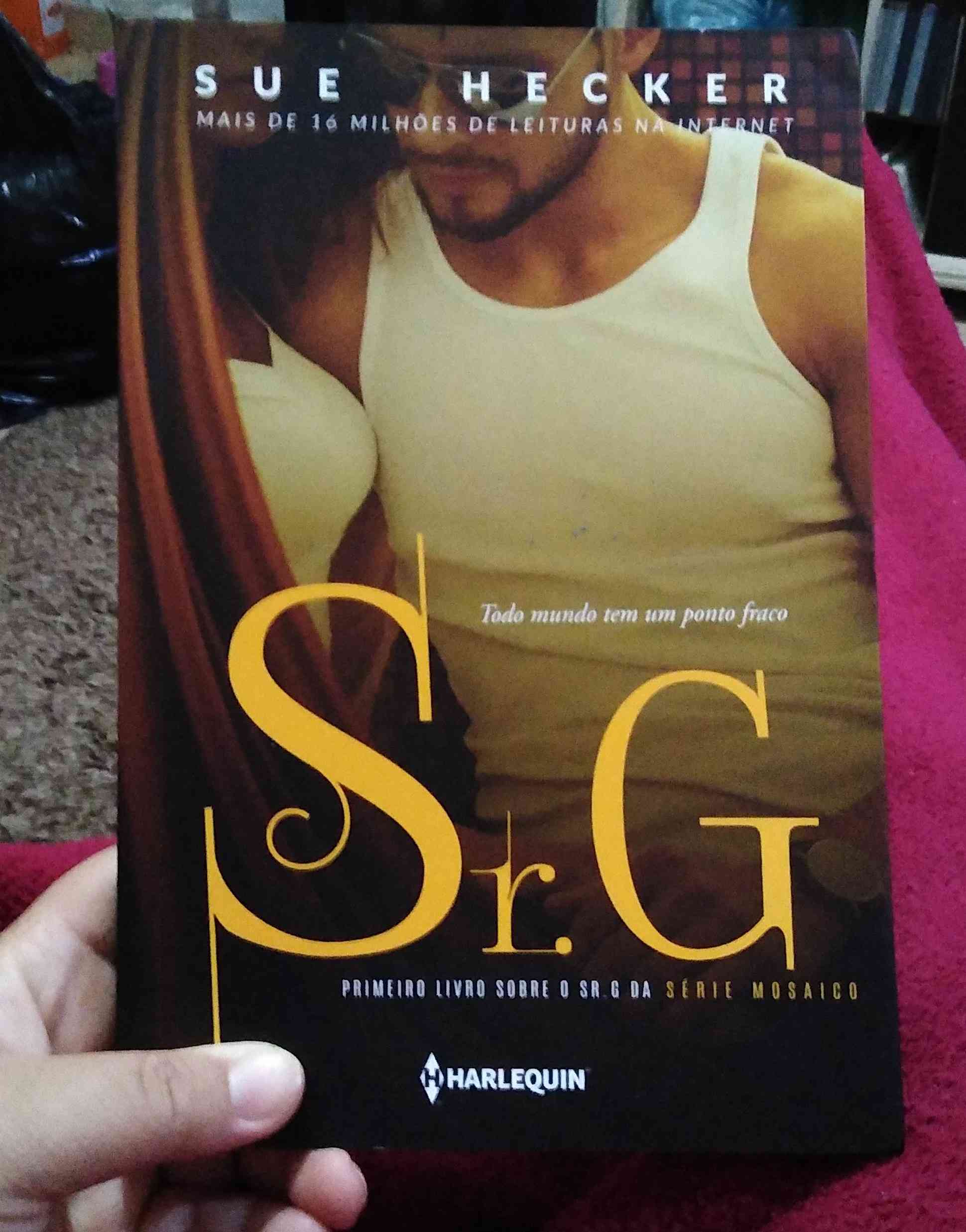 Capa do livro Sr.G, de Sue Hecker
