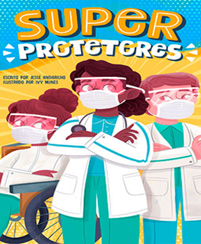 Capa do livro Super Protetores, de Jessé Andarilho