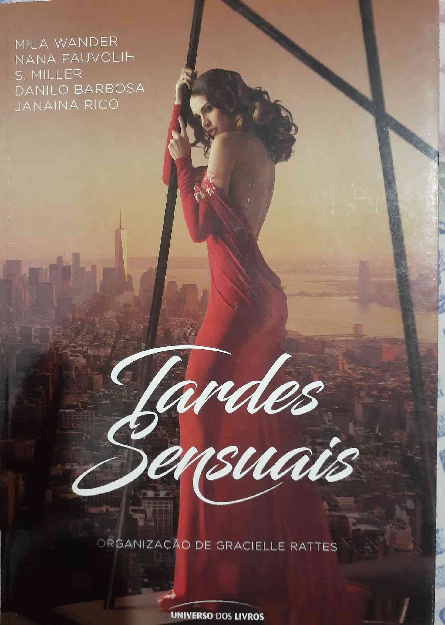 Capa do livro Tardes sensuais, de Mila wander, Nana pauvolih S. Miller, Danilo Barbosa Janaina Rico